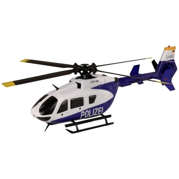 RC Helikopter - AMEWI - AFX-135 Polizei - Vit - Utomhus - 14 år