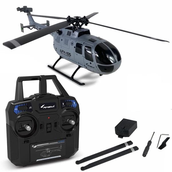 AFX-105 4 Ch 6G 2,4Ghz RTF Fjärrkontroll Helikopter