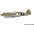 Miniatyrbild 2 av 4: Curtiss P-40B Warhawk flygplansmodell - AIRFIX - 47 delar - skala 1:72