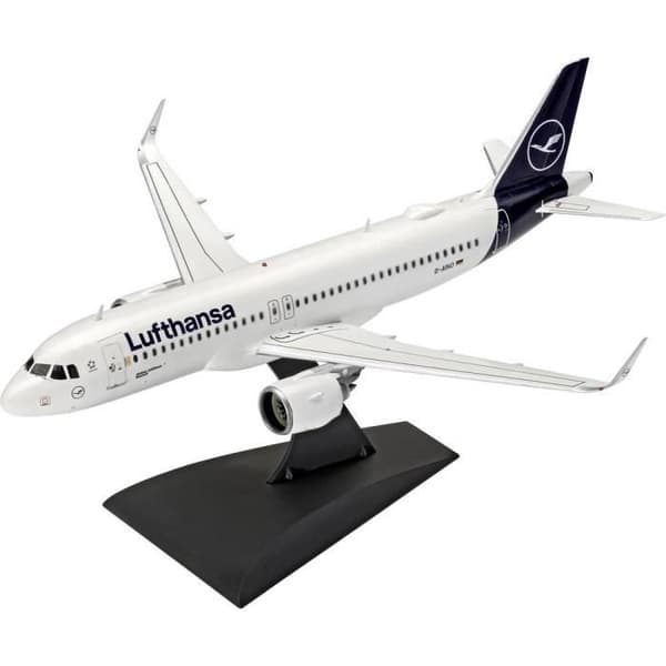 Revell Airbus A320 neo Lufthansa 63942 flygplansmodell - Vit - Interiör - Blandat - 1 st(s)