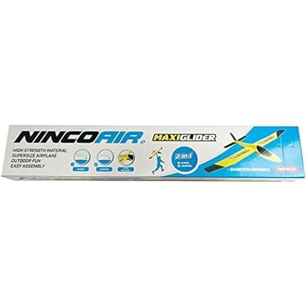 Avion Planetar - NINCO - Maxi Glider - Plast EPP - 85 cm - För Barn från 3 År