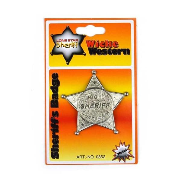 Sheriffstjärna Metall