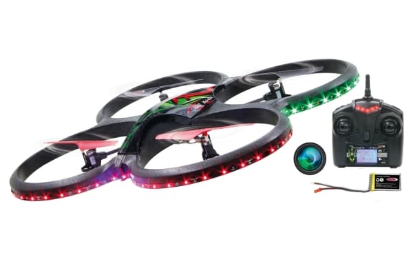 Jamara Flyscout AHP+, Kvadrokopter, Elektrisk motor, Koaksialrotorer, 4 rotorer, Ekspandert polypropylen (EPP), 4 kanaler
