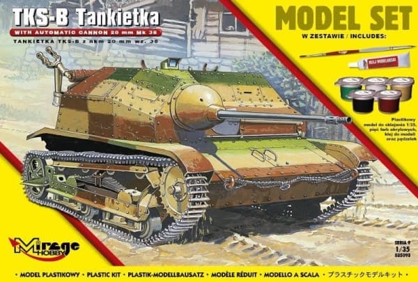 Tankietka Tks-B z Nkm 20mm wz38 Set