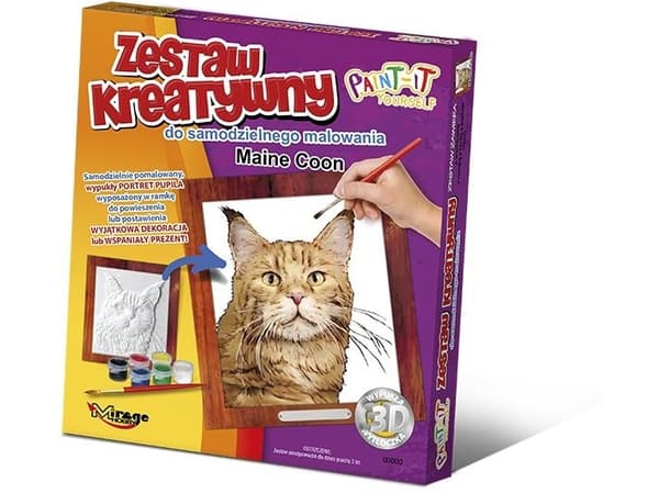 Mirage cat Maine coon painting set 62003