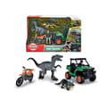 Miniatyrbillede 1 af 6: Dinosaur Hunter Box - Dickie - Indeholder 1 leddelt figur og 2 dinosaurer