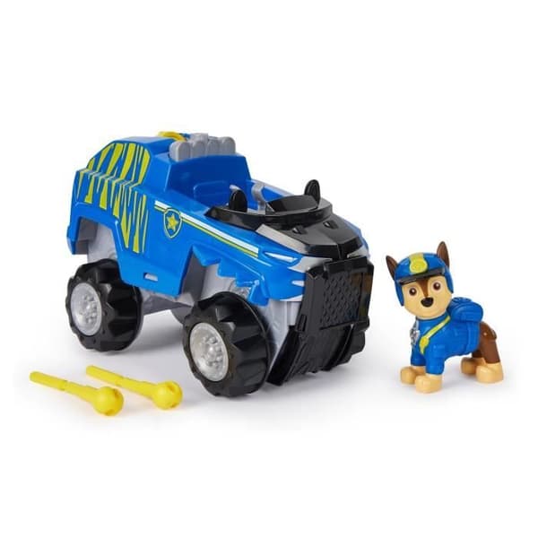 SPIN MASTER KØRETØJ + CHASE JUNGLE PUPS FIGUR PAW Patrol