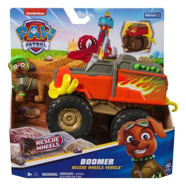 SPIN MASTER KØRETØJ + REDNINGSHJUL BOOMER FIGUR PAW Patrol