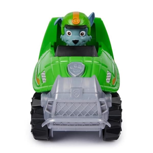 SPIN MASTER KØRETØJ + ROCKY JUNGLE HVALPE FIGUR PAW Patrol