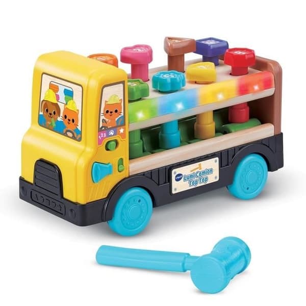 VTECH LUMI TAP TAP-BIL (LEKSAK MED FSC-CERTIFIERAD TRÄDEL)