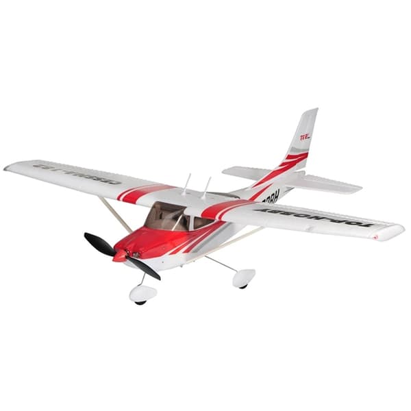 RC Cessna 182 Flygplan, 965 mm Vingspann, Nybörjarvänlig,Röd KIT