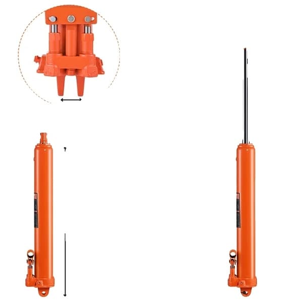 Hydraulisk Lang Ramme Jack, 3/8 Ton Kapacitet, Enkeltstempel Pumpe, 3T Enkelt Pumpe 8T Dual Pump