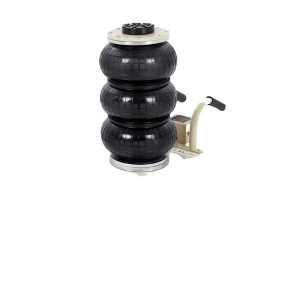 Air Jack, 6600 lbs kapacitet, hurtig løftesystem,hvid