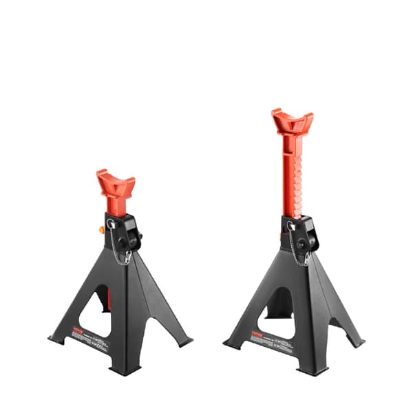 Jack Stands, 6 tonin kapasiteetti, kaksoislukitusmekanismi,6 tonnia