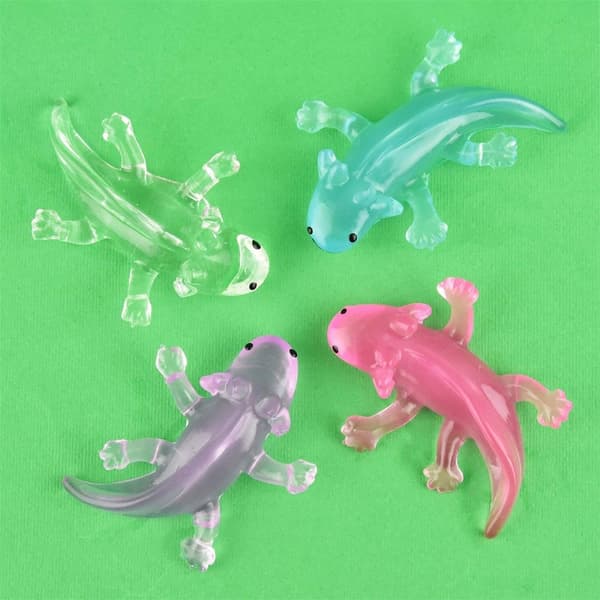 Squeeze Soft Stretchy Axolotl 7cm Pinkki