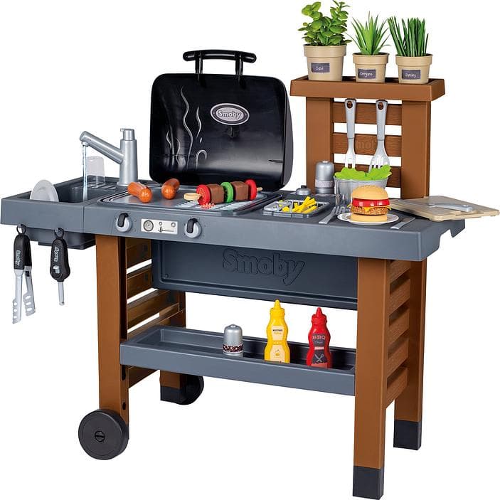 Smoby Garden Kitchen grill-lekset