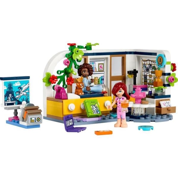 LEGO® Friends 41740 Aliyas rum, leksak med Paisleyfigur och valp, barn 6 år