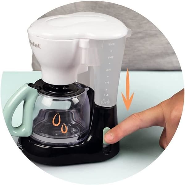Smoby - Tefal Express kaffebryggare - Kökstillbehör för barn - Imitationsleksak - 310544