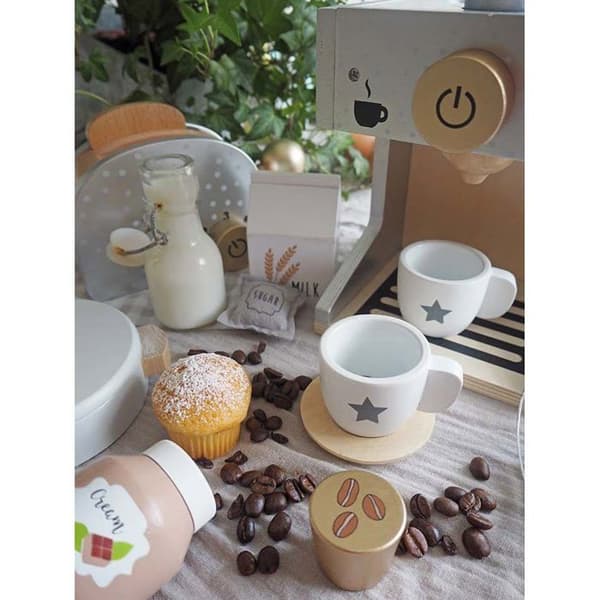 JaBaDaBaDo - Silver kaffemaskin - ELEMENT FÖR BARN