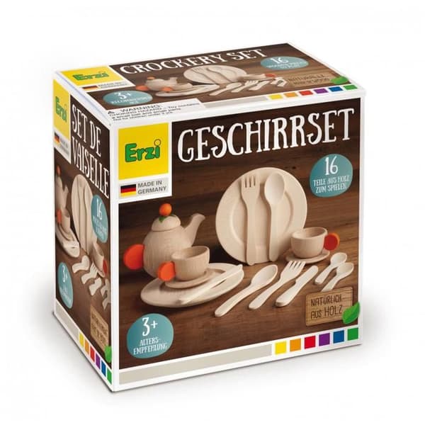 Erzi - Naturligt servisset 16 st