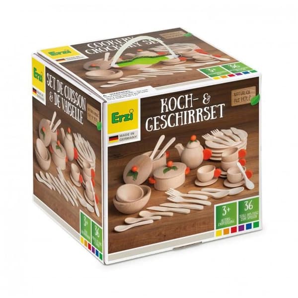 Erzi - Naturligt servisset 36 st