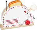 Miniatyrbild 6 av 6: Small Foot junior köksmaskiner trä vit/röd/naturlig 8-delad