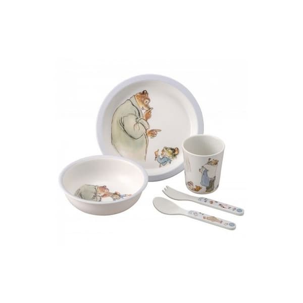 Dinette - Petit Jour - Ernest och Célestine - Ergonomiska kanter - Flerfärgad
