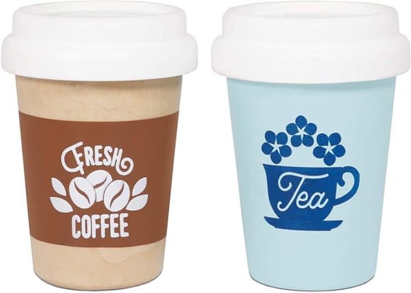 Le Toy Van Honeybake Eco-Cups - Te och kaffe - 2 st