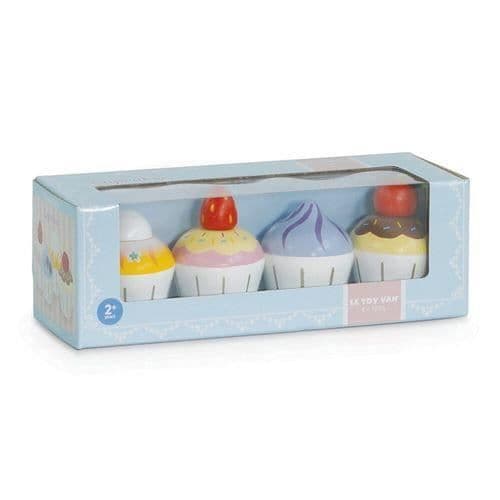 Le Toy Van Cupcakes - Barnkök - Flerfärgad - Trä - 24 månader - 2 år - Barn