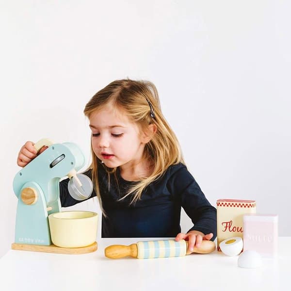 Matlagningsspel - LE TOY VAN - Honeybake Mixer Set - Barn - Blandat - 3 år - Brun - Grön