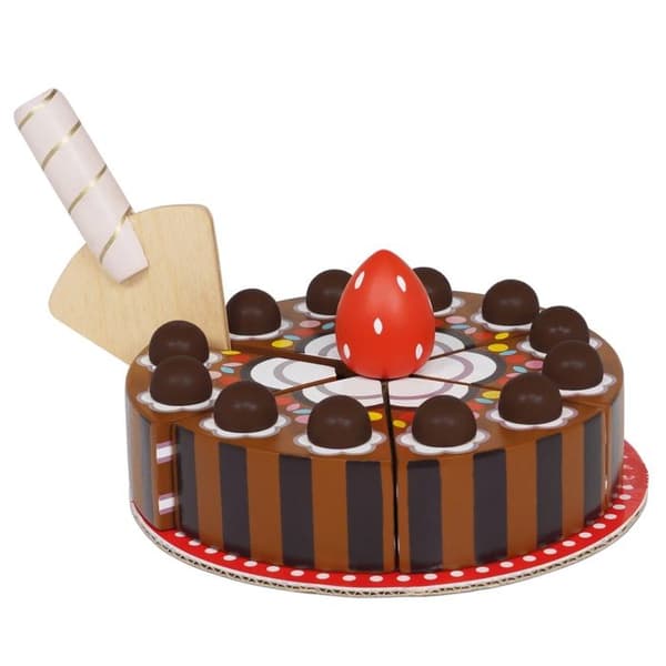 Chokladfödelsedagstårta