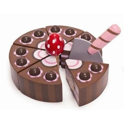 Chokladfödelsedagstårta