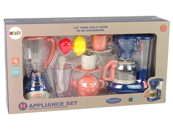 Kökstillbehör Set Blender Kaffebryggare för barn
