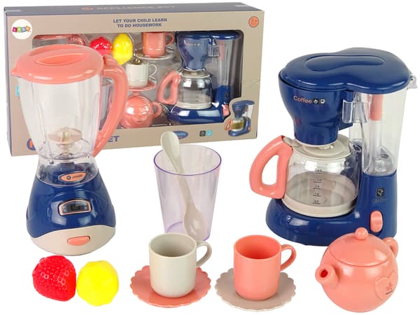 Kökstillbehör Set Blender Kaffebryggare för barn