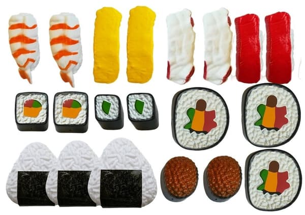 Sushi bestiksæt til børn