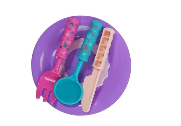 Sæt med slik desserter Ice Cream Cookies tilbehør