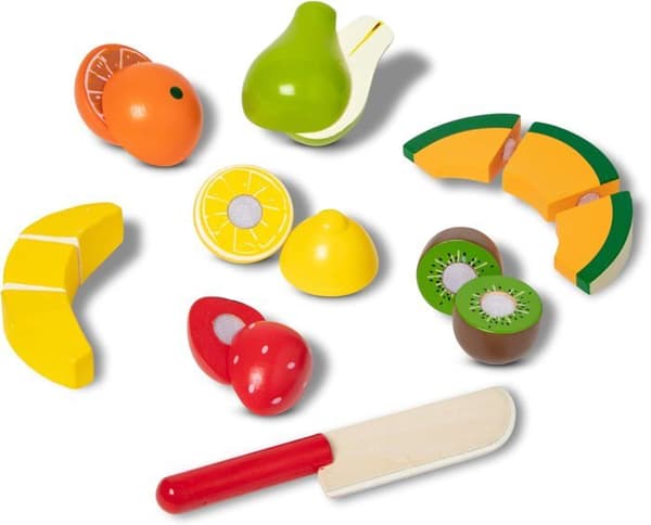MELISSA &amp; DOUG Träskärning av frukt