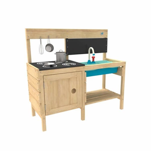 Dinette - kök Tp leksaker - TP670 - TP- Happy Chef Utekök med stänk - Lek FSC, , Trä, 94 x 36 x 84 centimeter