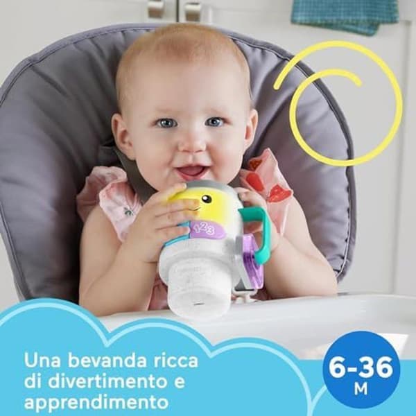Leksak - Fisher-Price - Café Cup Refresh-IT - Robusthet - Högkvalitativt material - Rosa