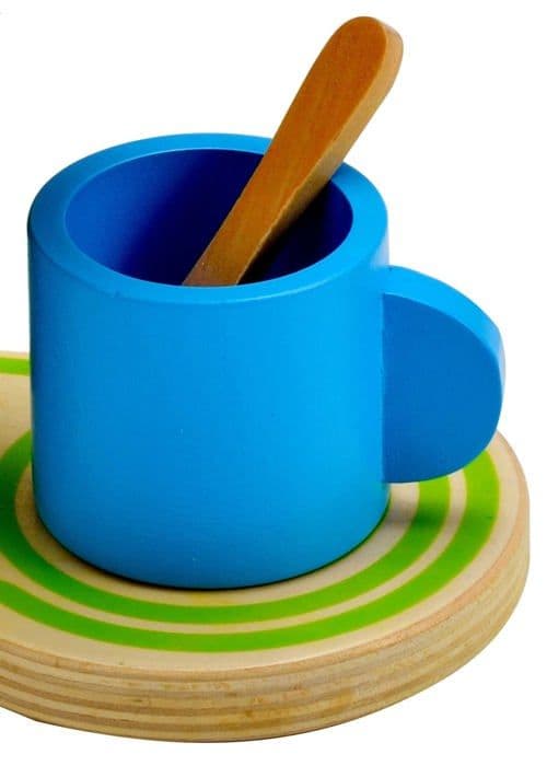Dinette - Idena kök - 820536 - Liten kaffemaskin i trä, 4100074