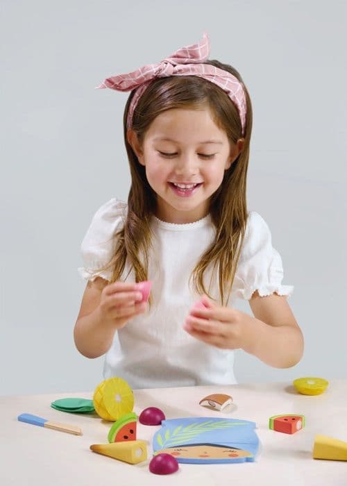 Tender Leaf Toys - Tropisk fruktskärbräda - DAM