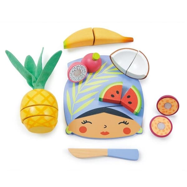 Tender Leaf Toys - Tropisk fruktskärbräda - DAM