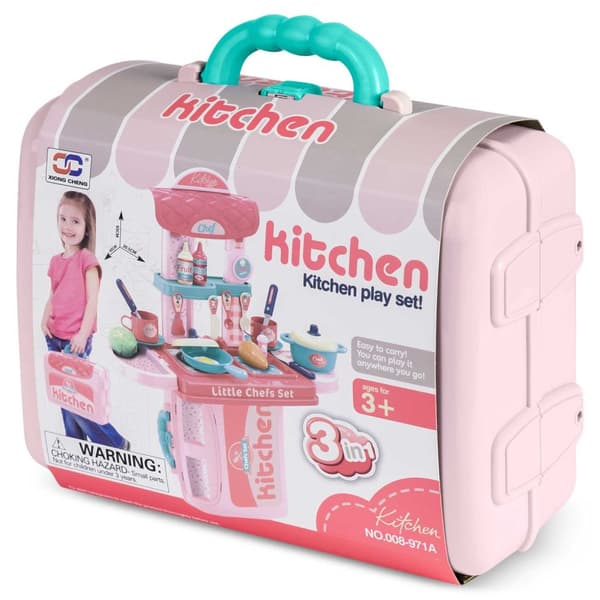Ricokids 772900 barnkök med resväska