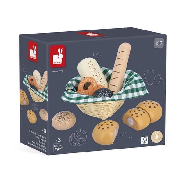 Janod - Panier Boulangerie Mamie Soleil - JURATOYS