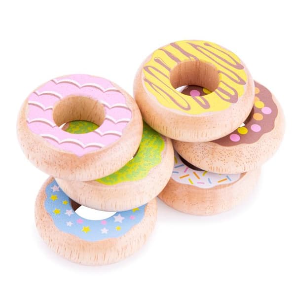 Nya Klassiska Leksaker - Donuts 6 stycken