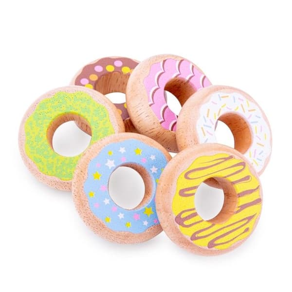 Nya Klassiska Leksaker - Donuts 6 stycken