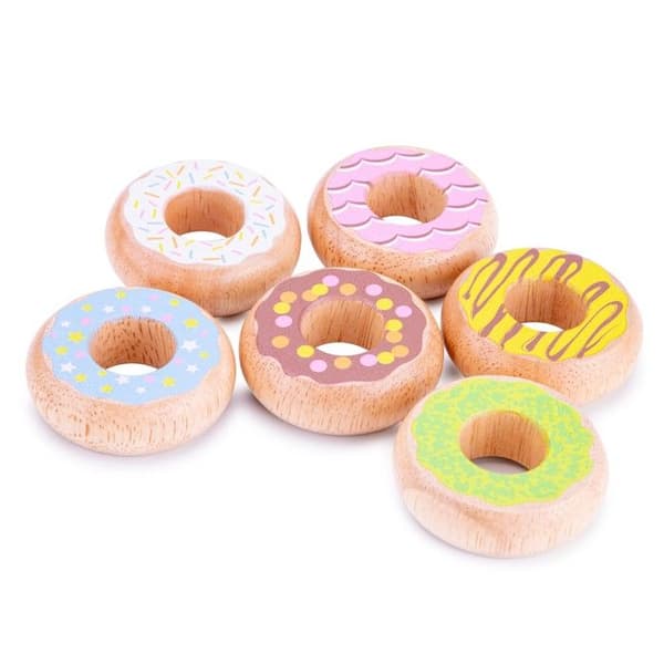 Nya Klassiska Leksaker - Donuts 6 stycken