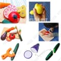 Miniatyrbild 4 av 4: TD® Pedagogiska träskurna fruktleksaker för barn Färger Matning Roliga lekfulla lärandespel Grönsaker Kök