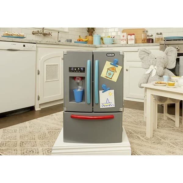 Little Tikes - My First Electronic Fridge - Interactive &amp; Realistic with Sounds - Simulation Hushållsapparat för