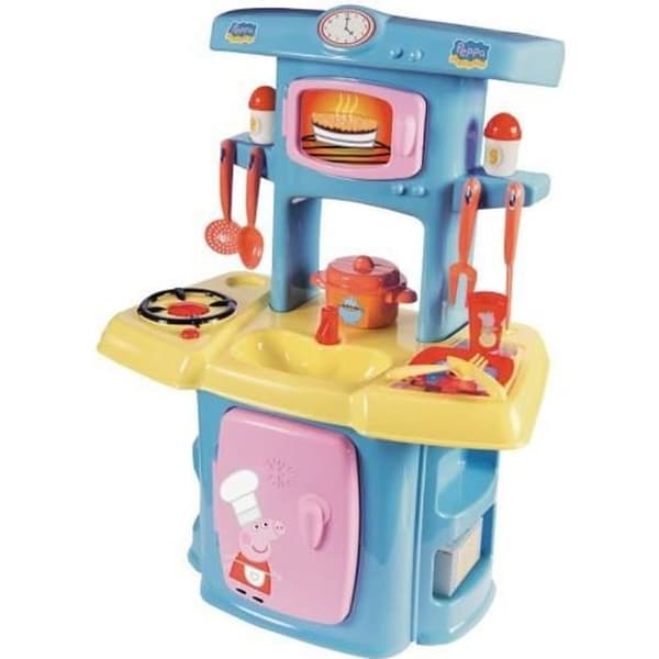 Peppa Griskök för barn - SMOBY - 18 månader och uppåt - 13 tillbehör - Rosa